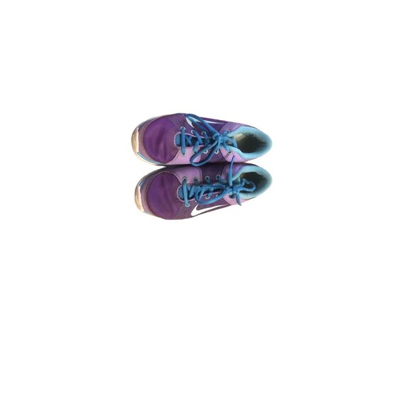 Nike Women's Flex Trainer 3 Running Training Shoes Purple Violet ,Blue Size 8.5 - Picture 3 of 5